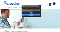 Desktop Screenshot of eurocolorpv.it